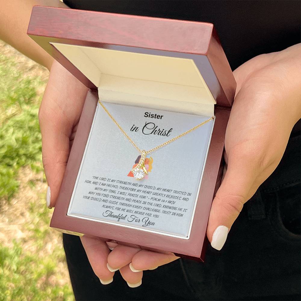 Alluring Beauty Necklace Sister In Christ