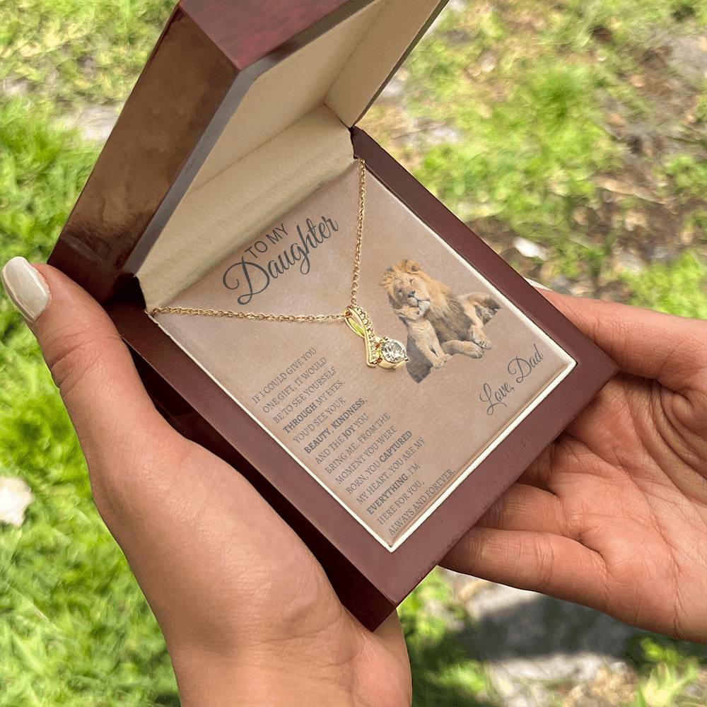 Alluring Beauty Necklace  Dad To My Daughter