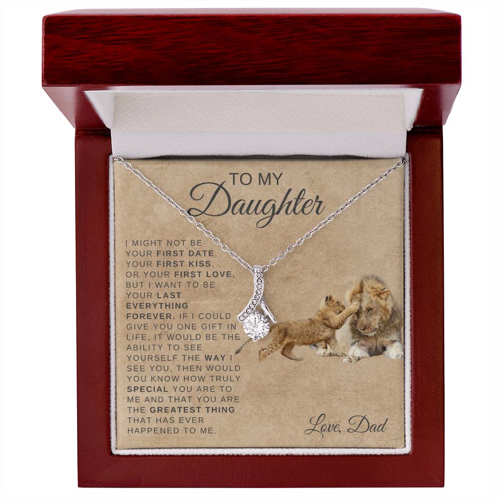 Alluring Beauty Necklace Dad To My Daughter