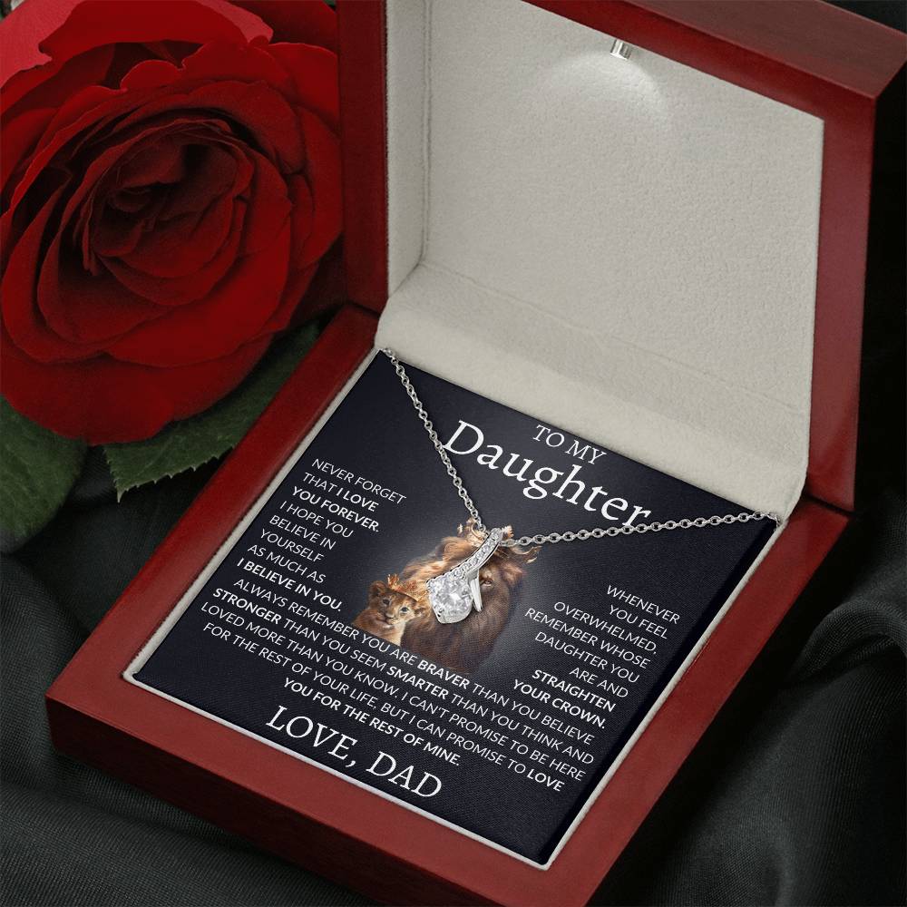 Alluring Beauty Necklace Dad To My Daughter