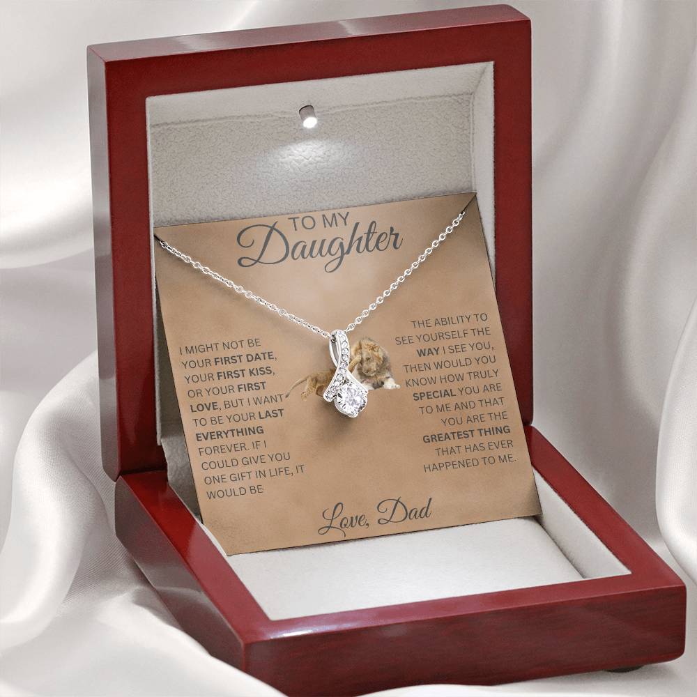 Alluring Beauty Necklace  Dad To My Daughter