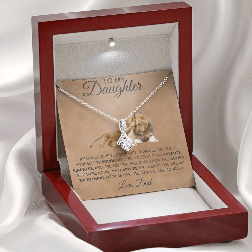 Alluring Beauty Necklace Dad To My Daughter