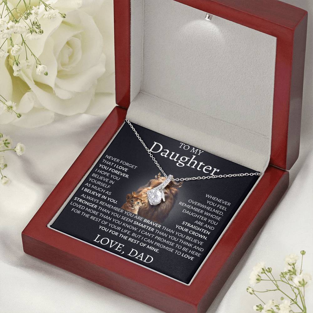 Alluring Beauty Necklace Dad To My Daughter