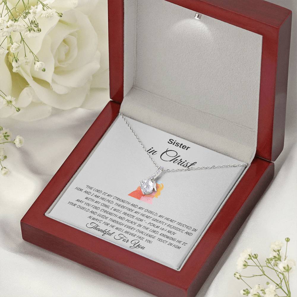 Alluring Beauty Necklace Sister In Christ