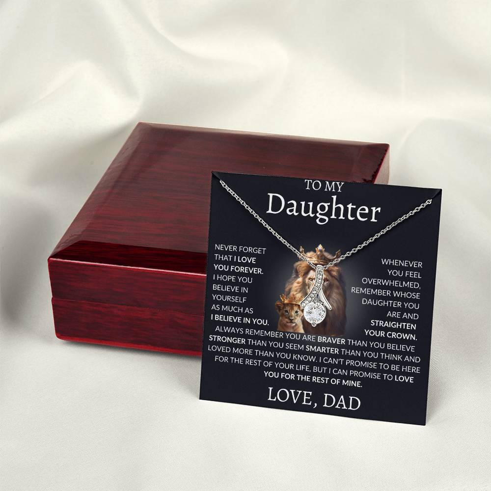 Alluring Beauty Necklace Dad To My Daughter