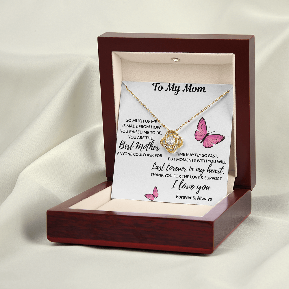 So Much Of Me Is Made Love Knot Necklace
