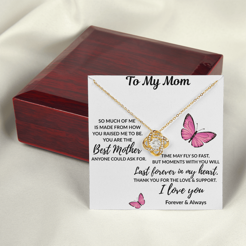 So Much Of Me Is Made Love Knot Necklace