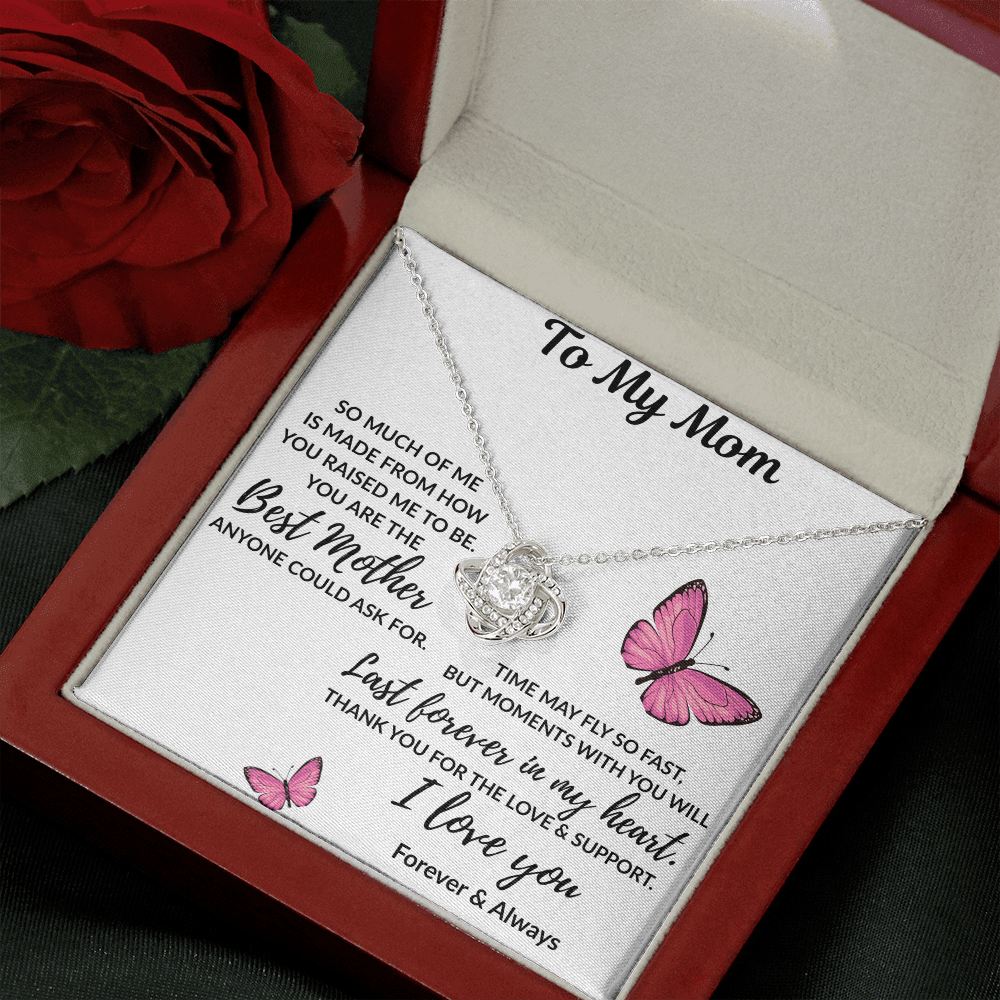 So Much Of Me Is Made Love Knot Necklace