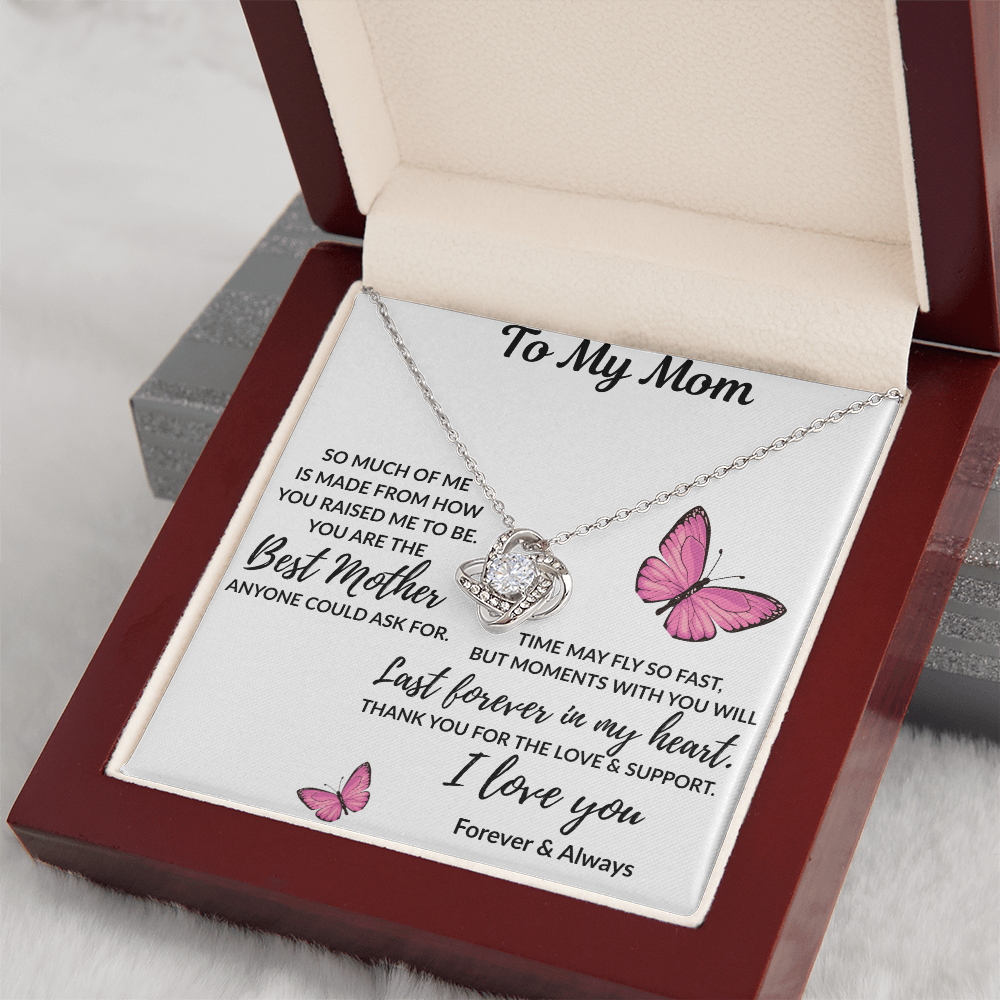 So Much Of Me Is Made Love Knot Necklace