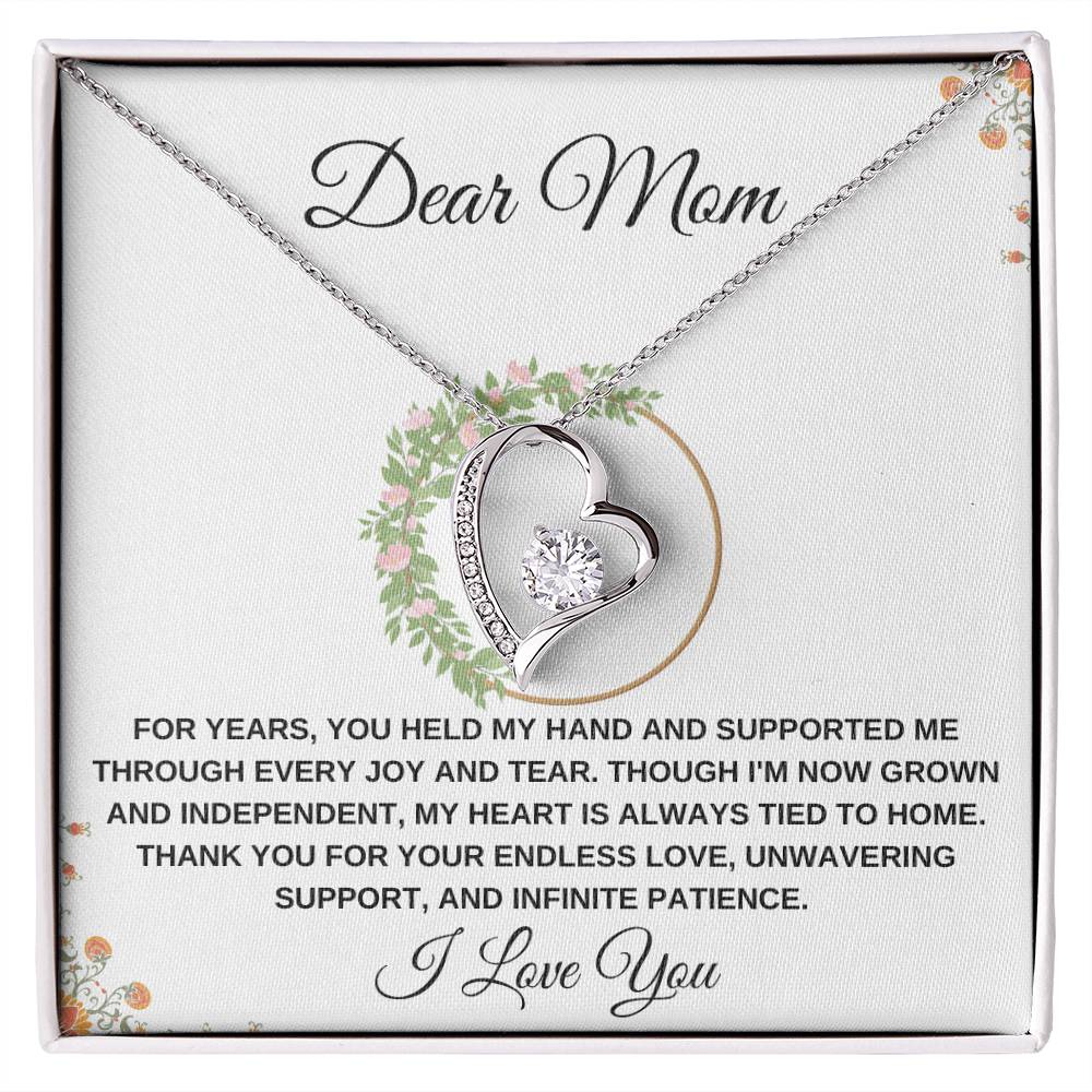 Forever Love Necklace Dear Mom