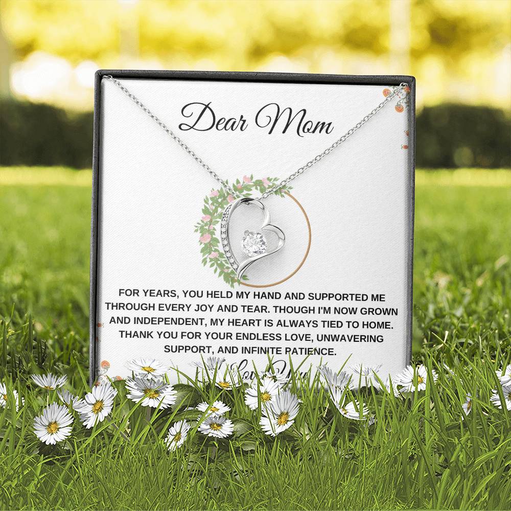 Forever Love Necklace Dear Mom