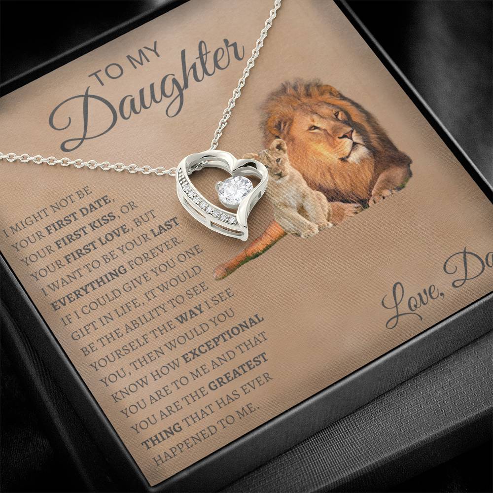 Forever Love Necklace  Dad To My Daughter