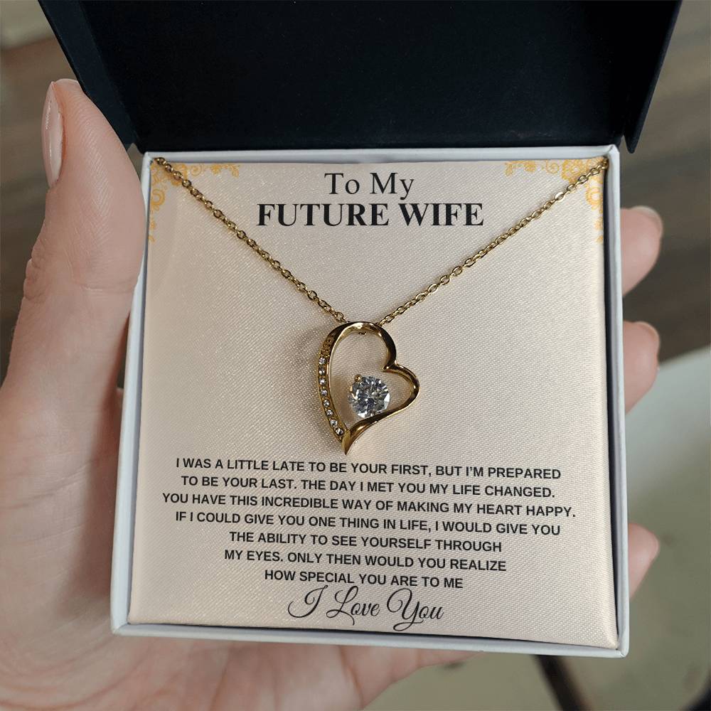 Forever Love Necklace To My Future Wife