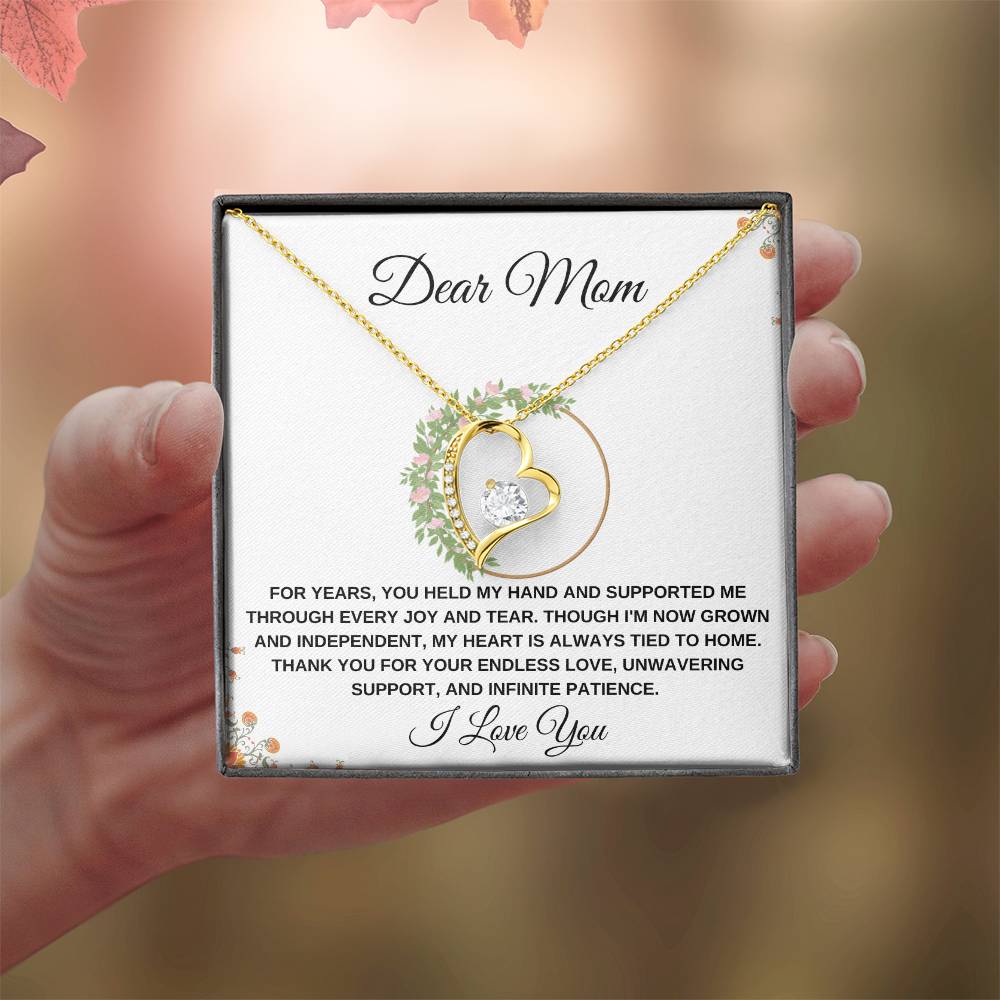 Forever Love Necklace Dear Mom