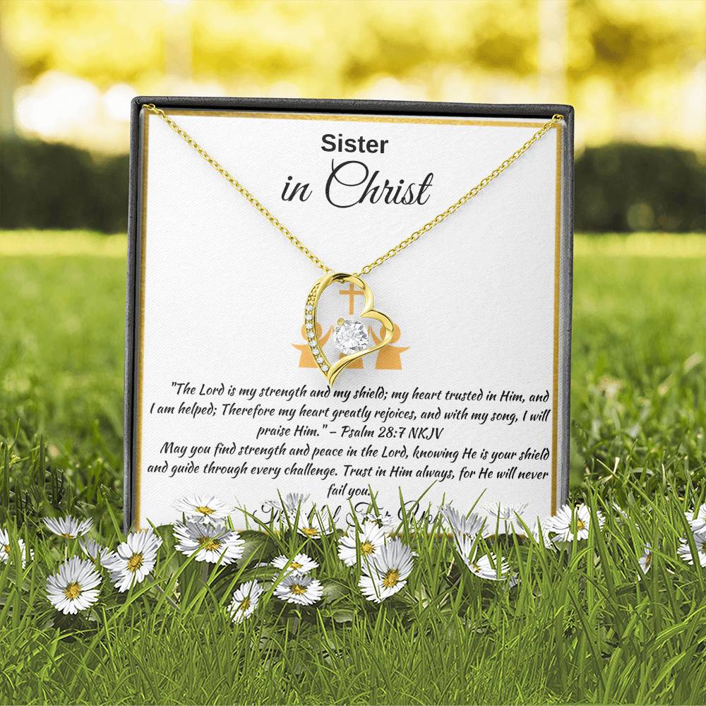 Forever Love Necklace Sister In Christ