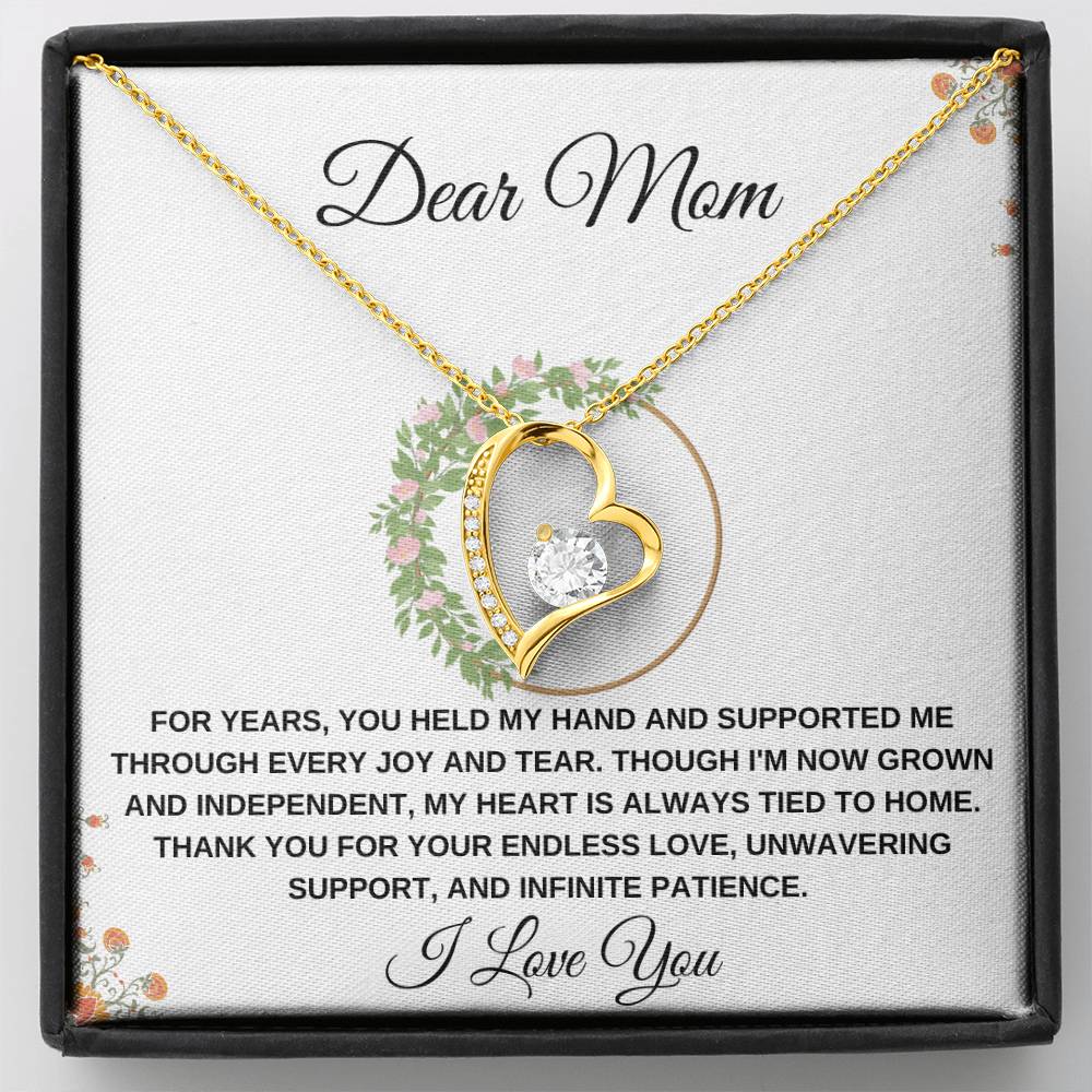 Forever Love Necklace Dear Mom