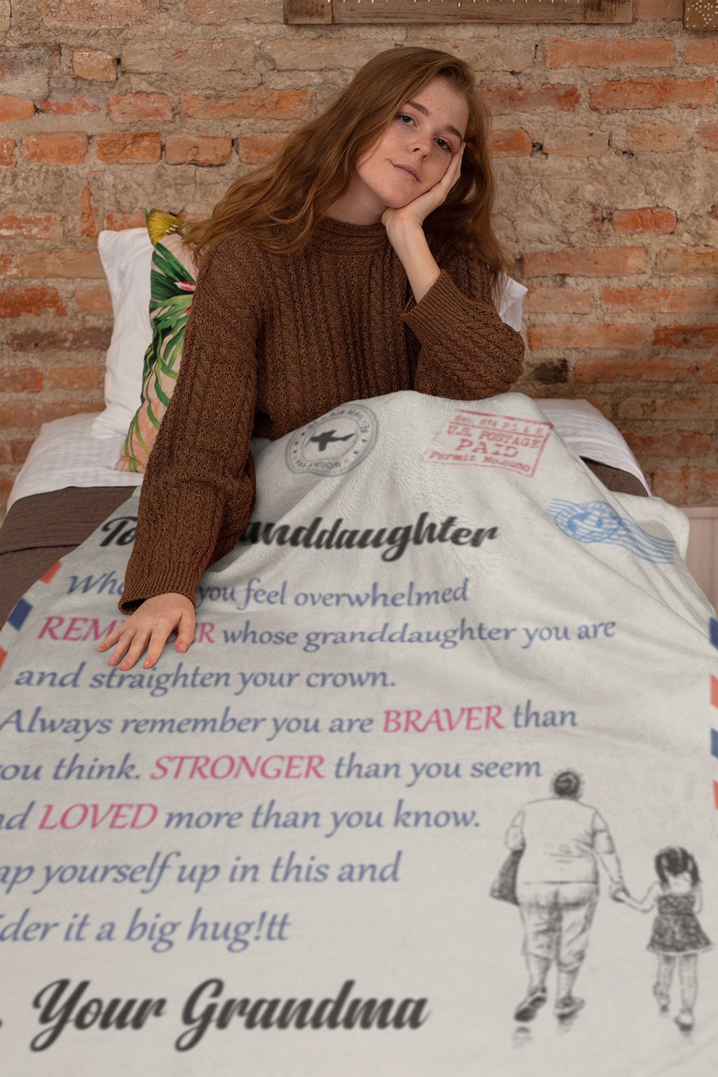 Whenever You Feel Overwhelmed To My Granddaughter
