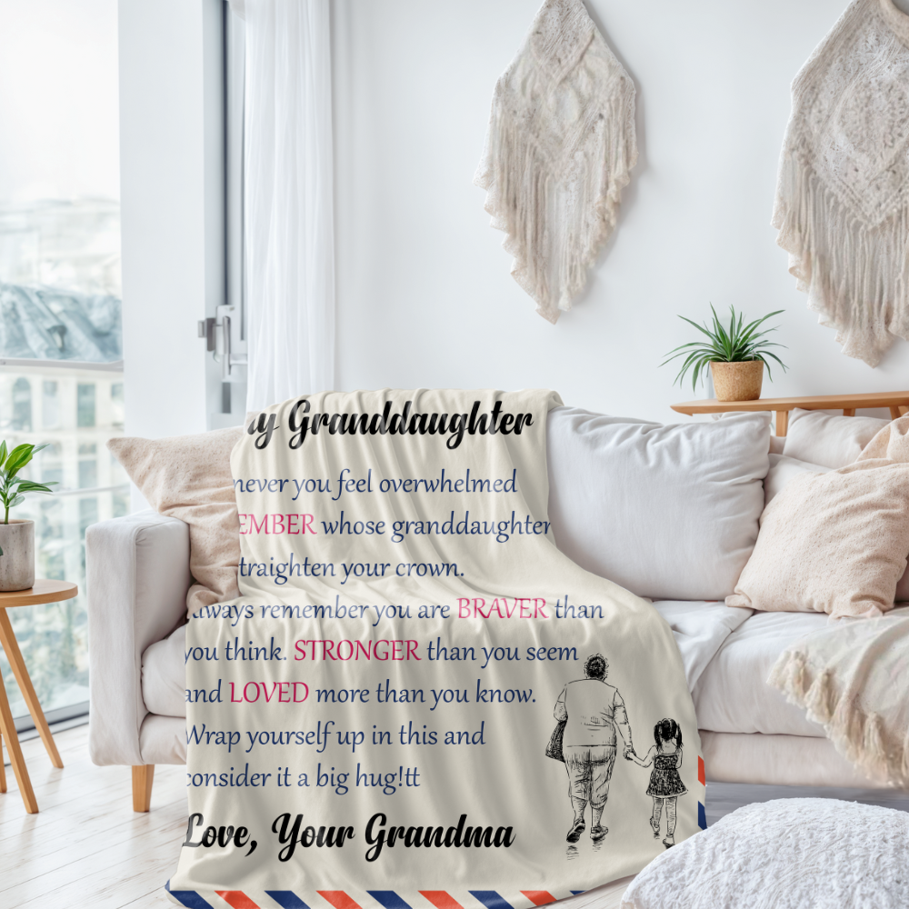 Whenever You Feel Overwhelmed To My Granddaughter