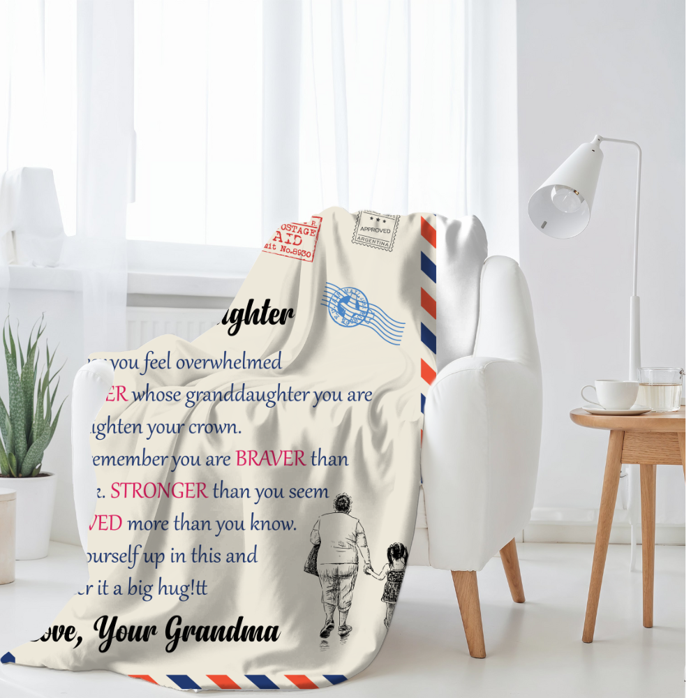 Whenever You Feel Overwhelmed To My Granddaughter