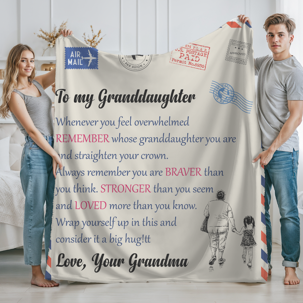 Whenever You Feel Overwhelmed To My Granddaughter