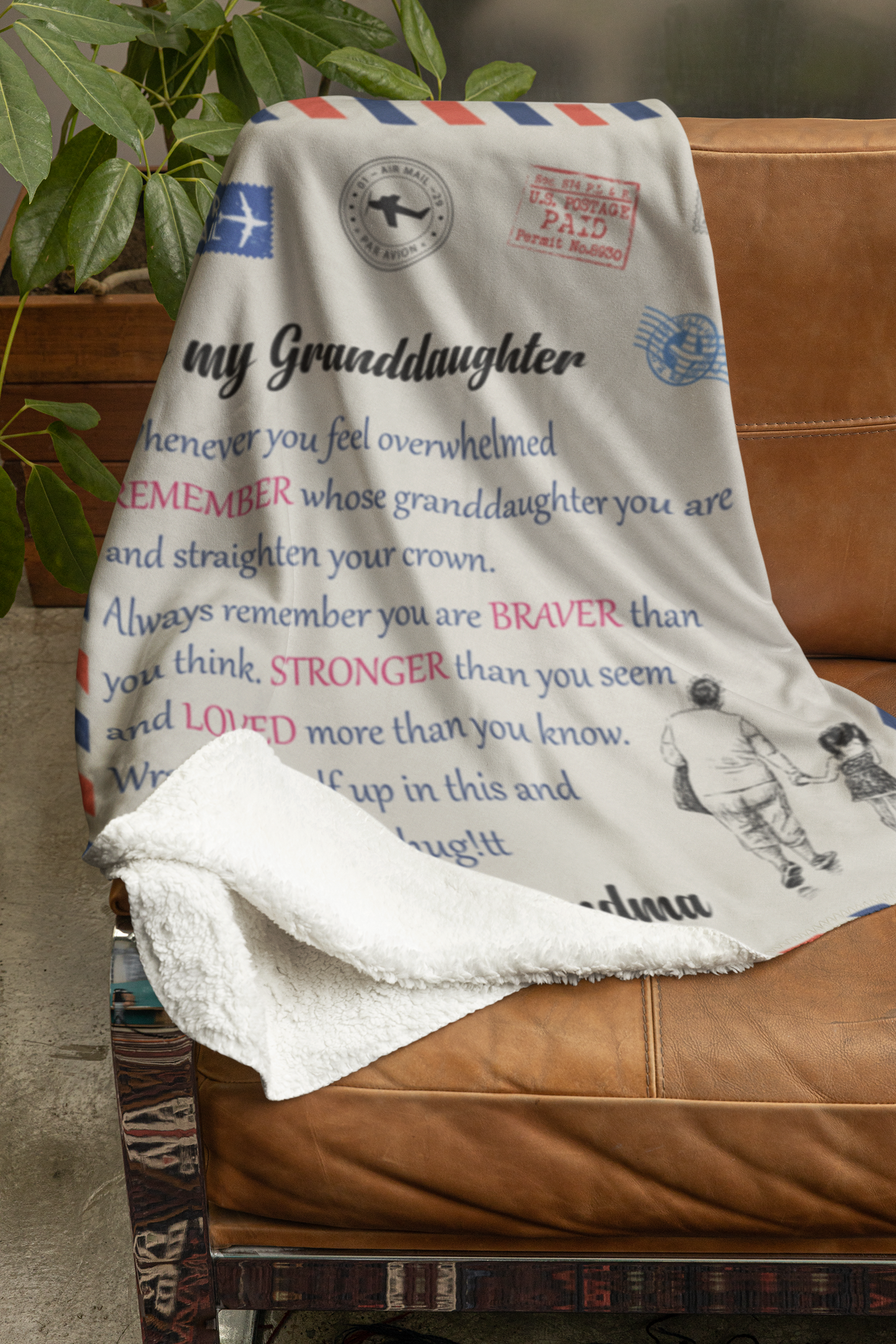 Whenever You Feel Overwhelmed To My Granddaughter
